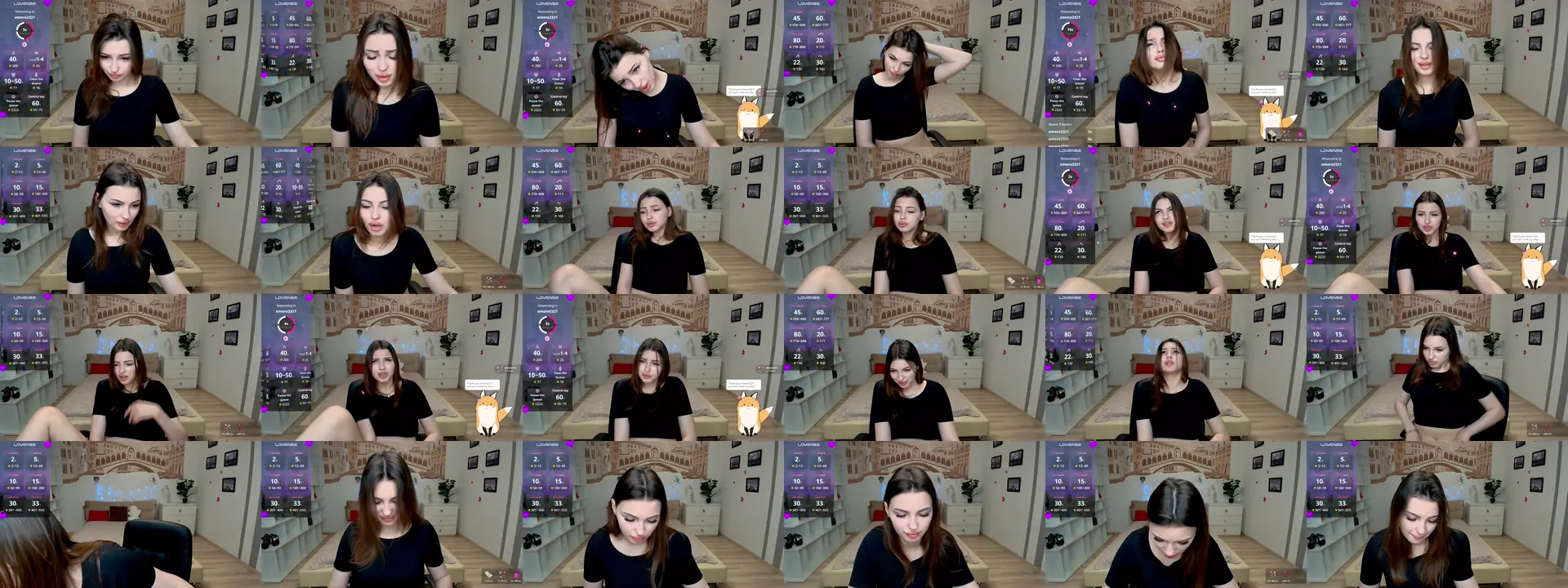 KittyShenson photo contact sheet