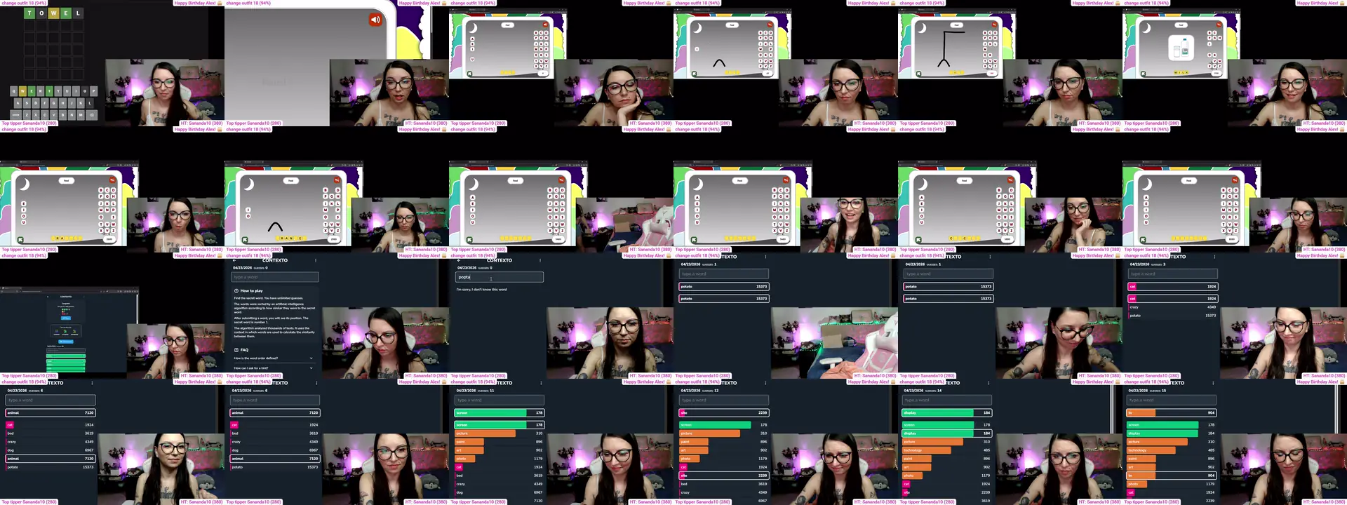 My_Free_Cat photo contact sheet