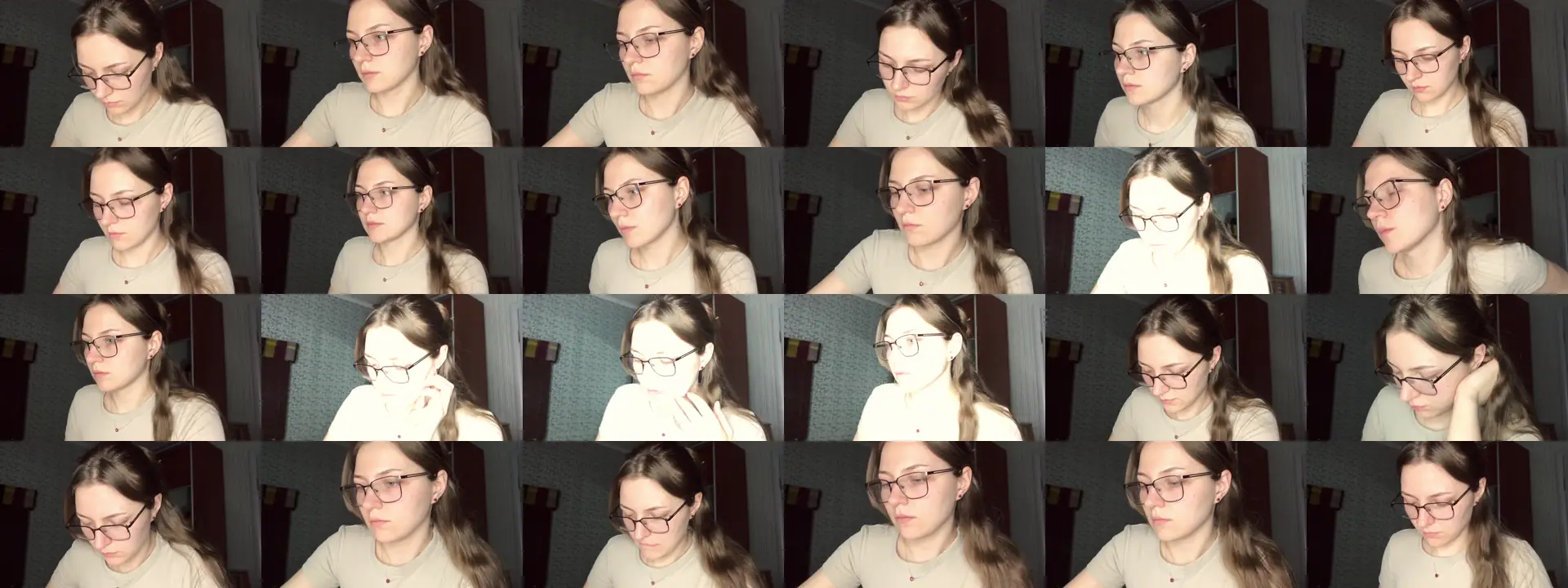 Olive_Cutie photo contact sheet