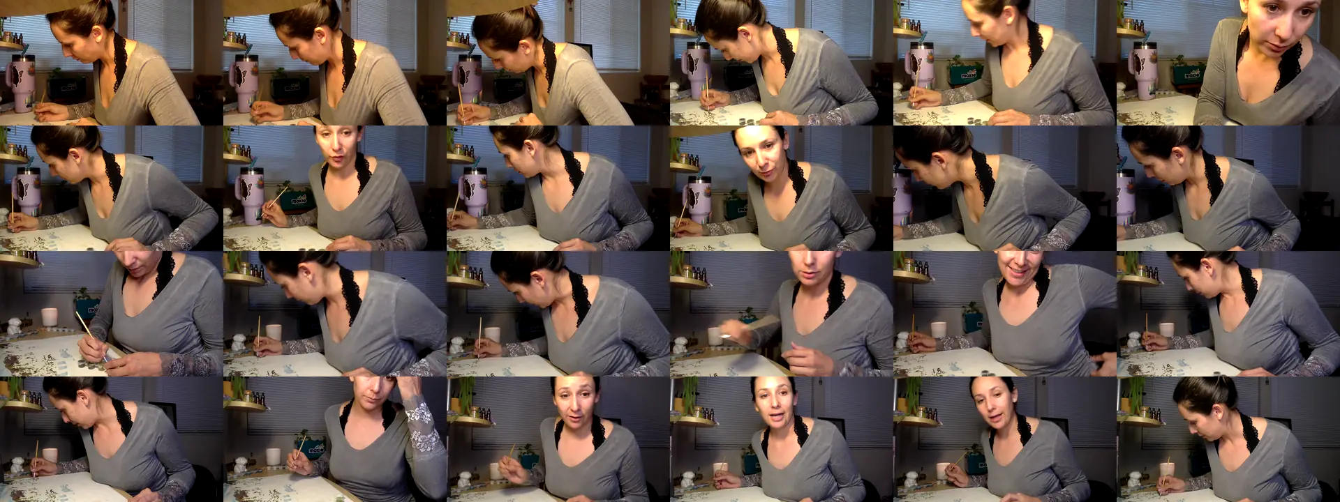 RelaxinWRoxy photo contact sheet