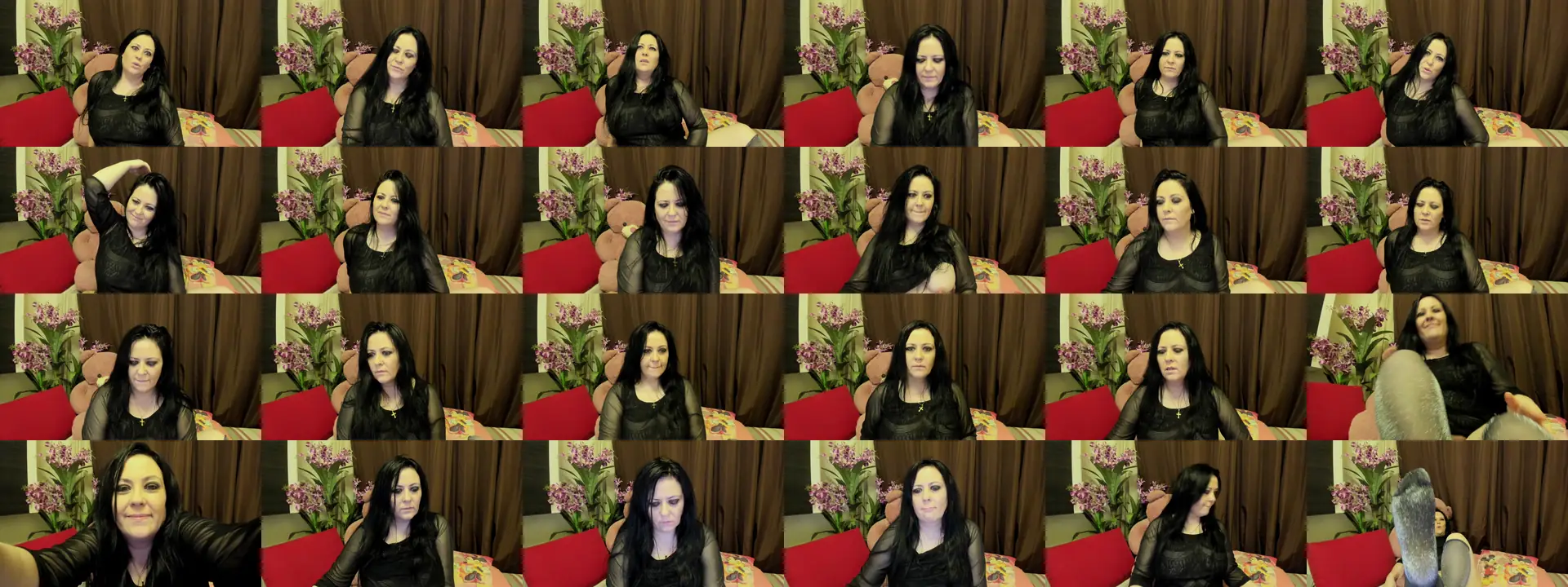 ShanyaMillf photo contact sheet