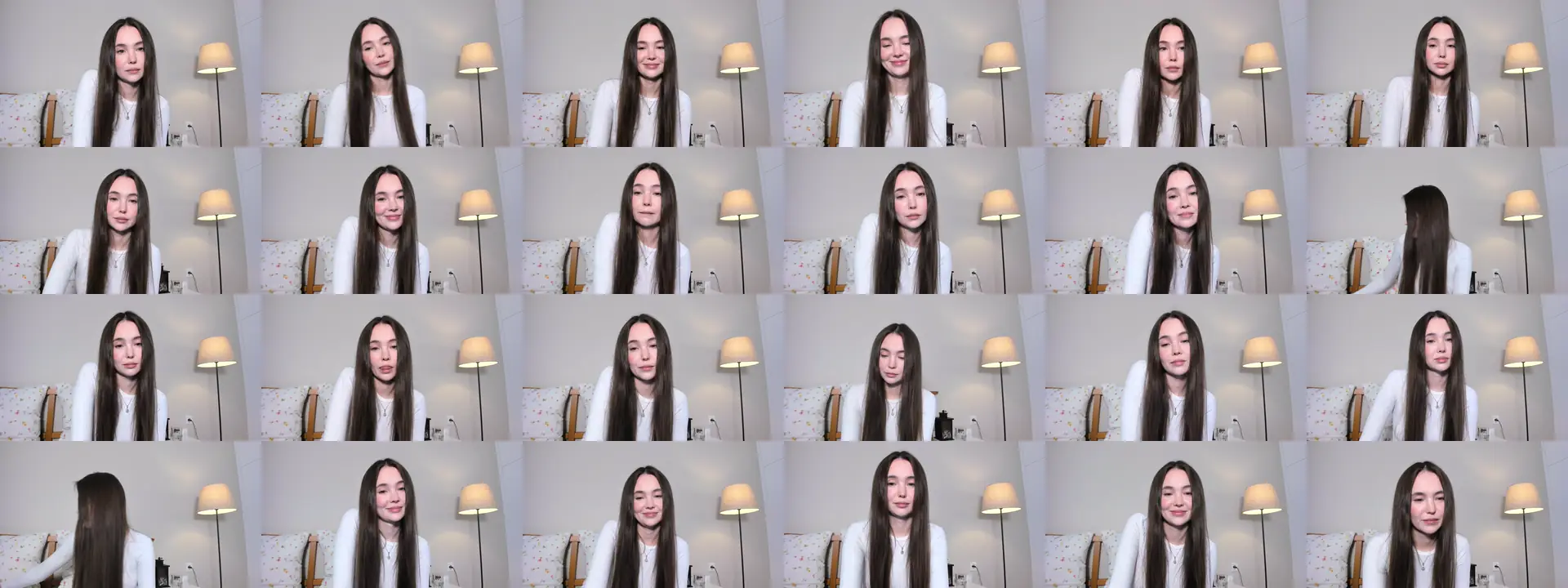 SofiaShy photo contact sheet