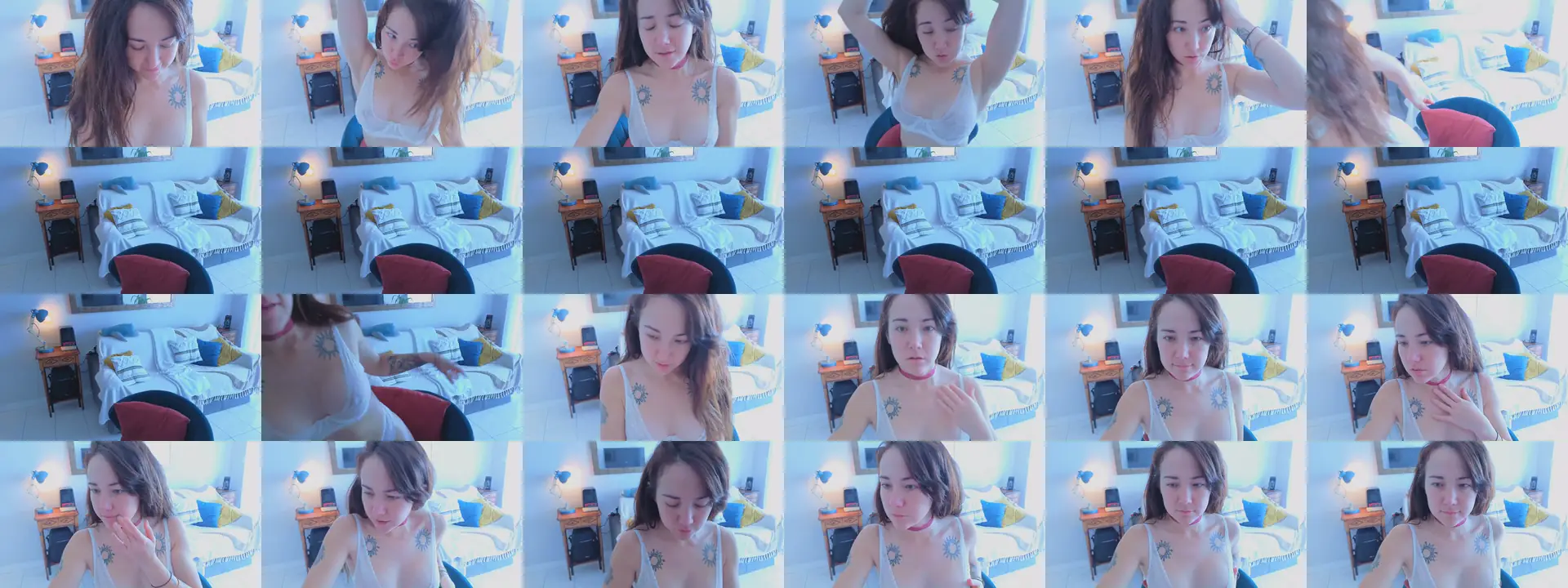 Sweetlissa photo contact sheet