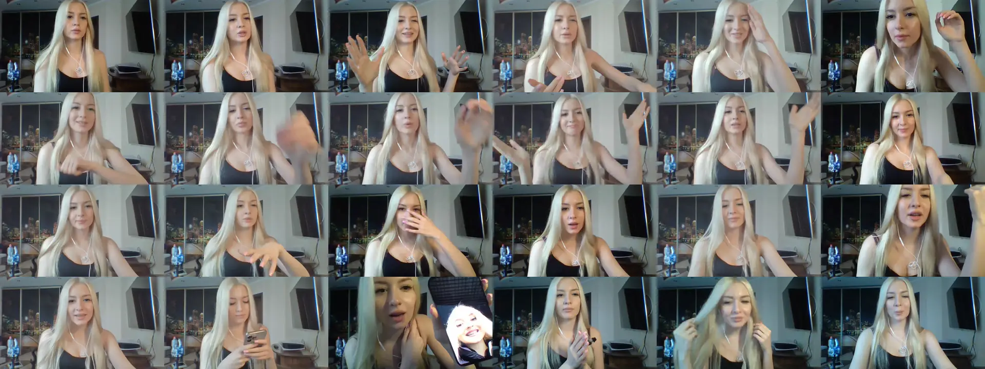 SyndyRein photo contact sheet