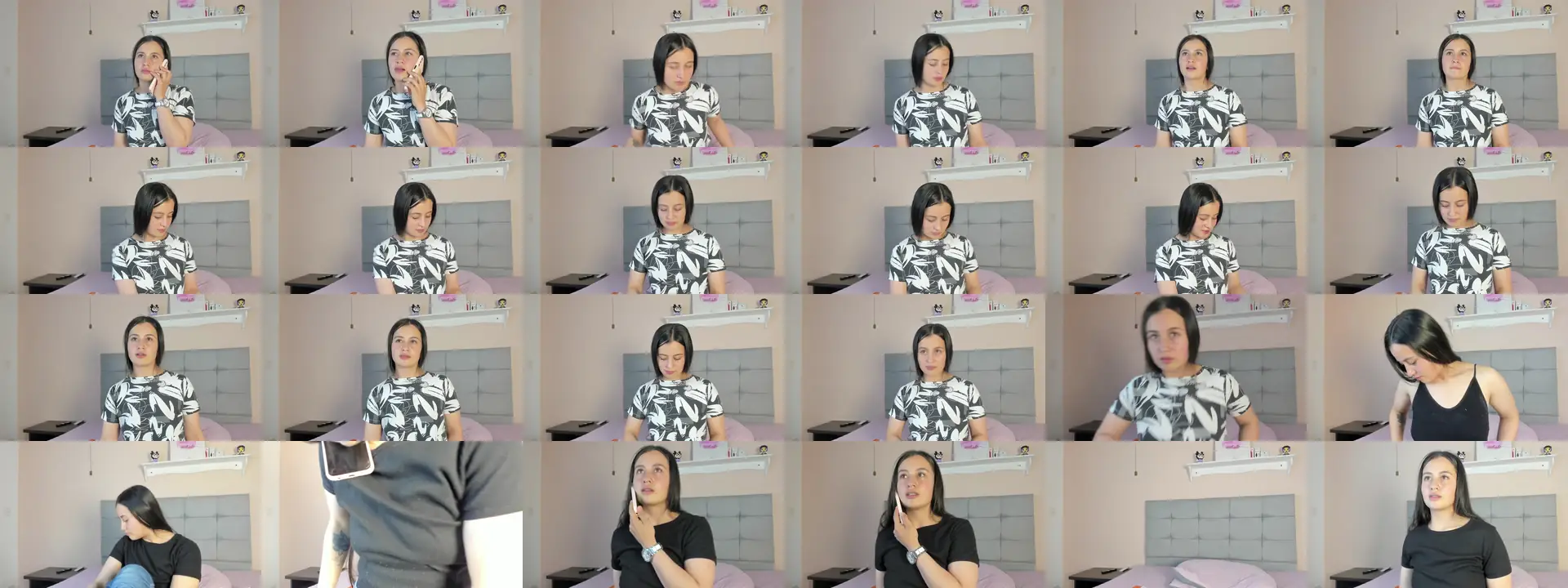 ZaidaAlley photo contact sheet