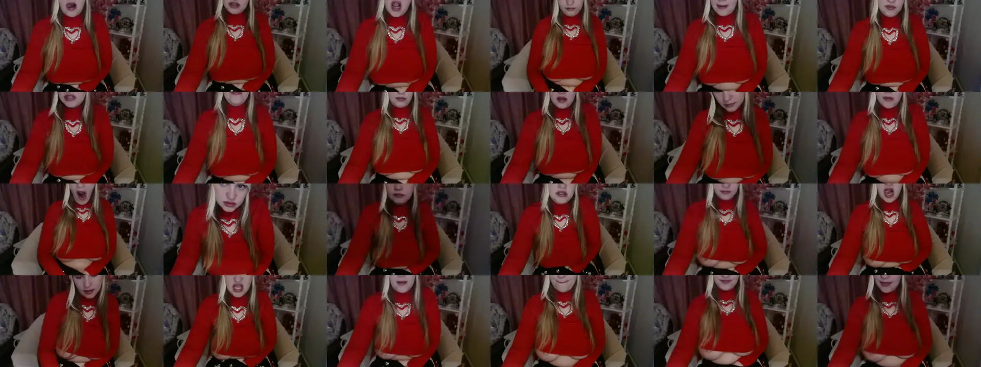 CharminitaHOT photo contact sheet