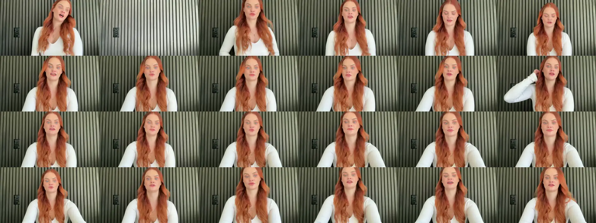 CyberCandace photo contact sheet