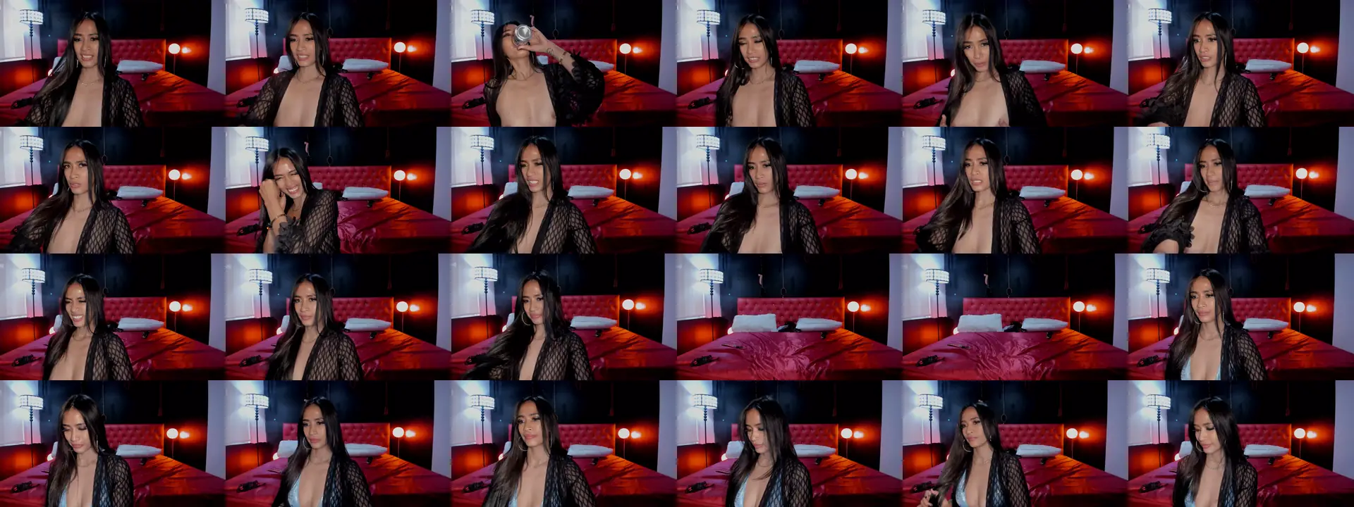 ExoticGoddesX photo contact sheet