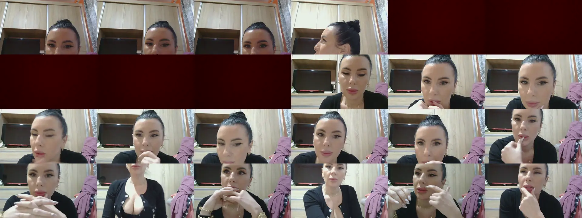 GlitterTits photo contact sheet