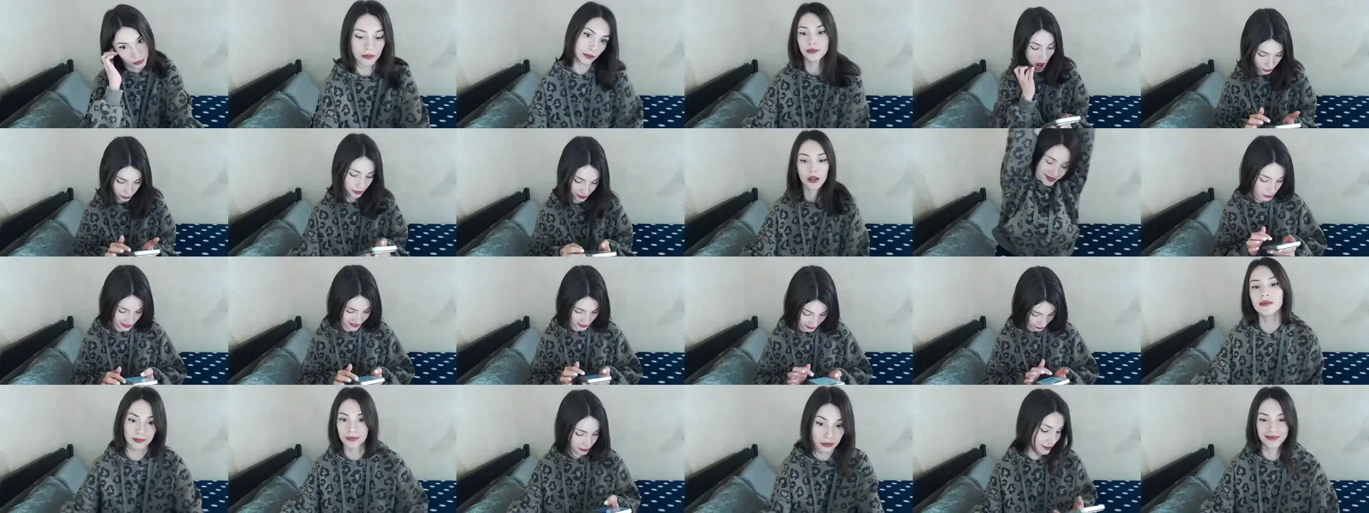 MiaRoony photo contact sheet