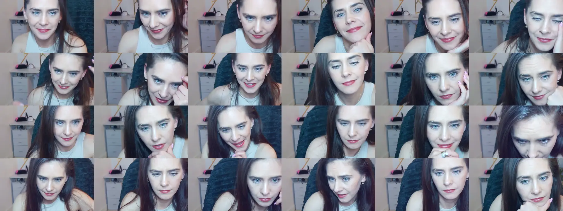 MissKha photo contact sheet