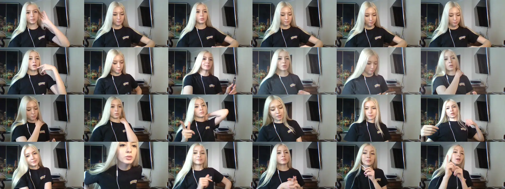 SyndyRein photo contact sheet