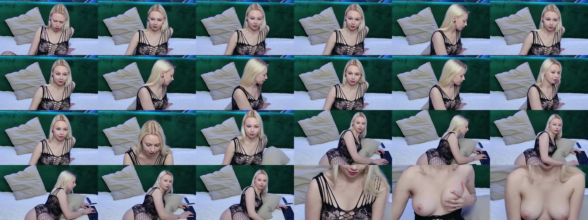 AlessiaCroft photo contact sheet