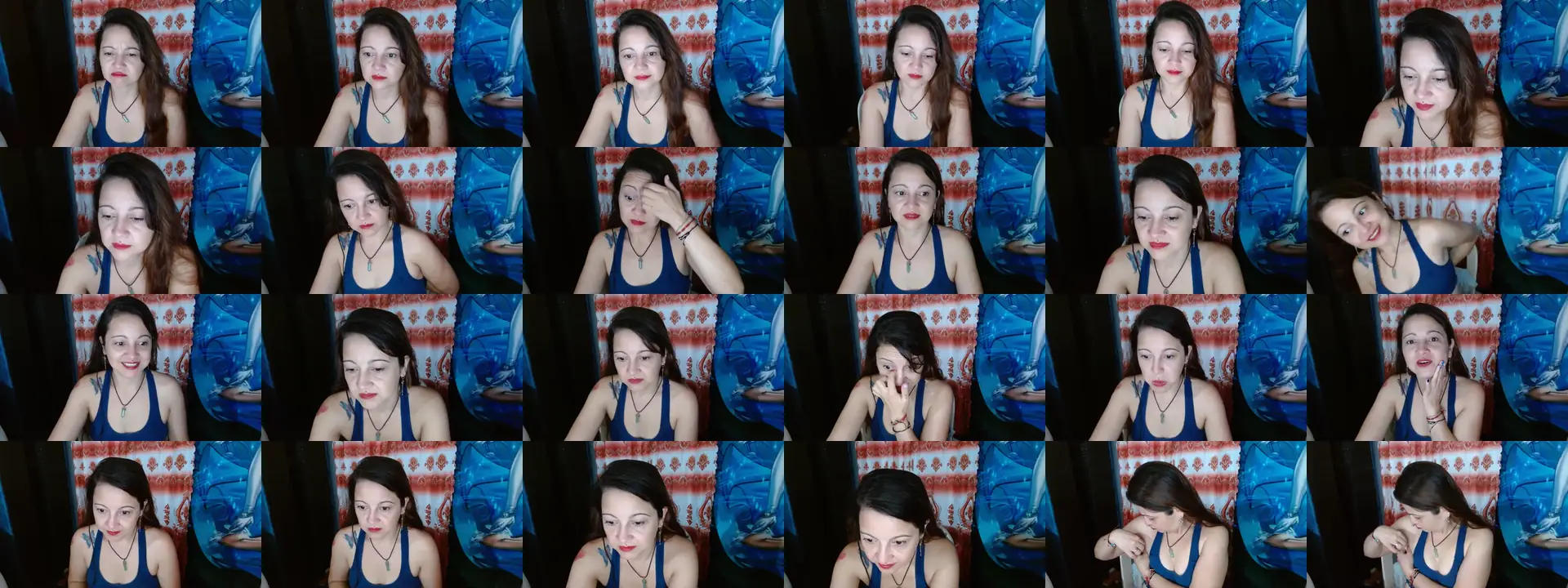 AnieHorny photo contact sheet