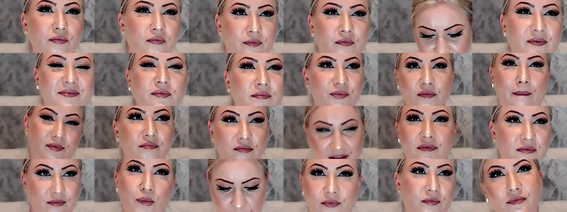 AnnabelCarly photo contact sheet