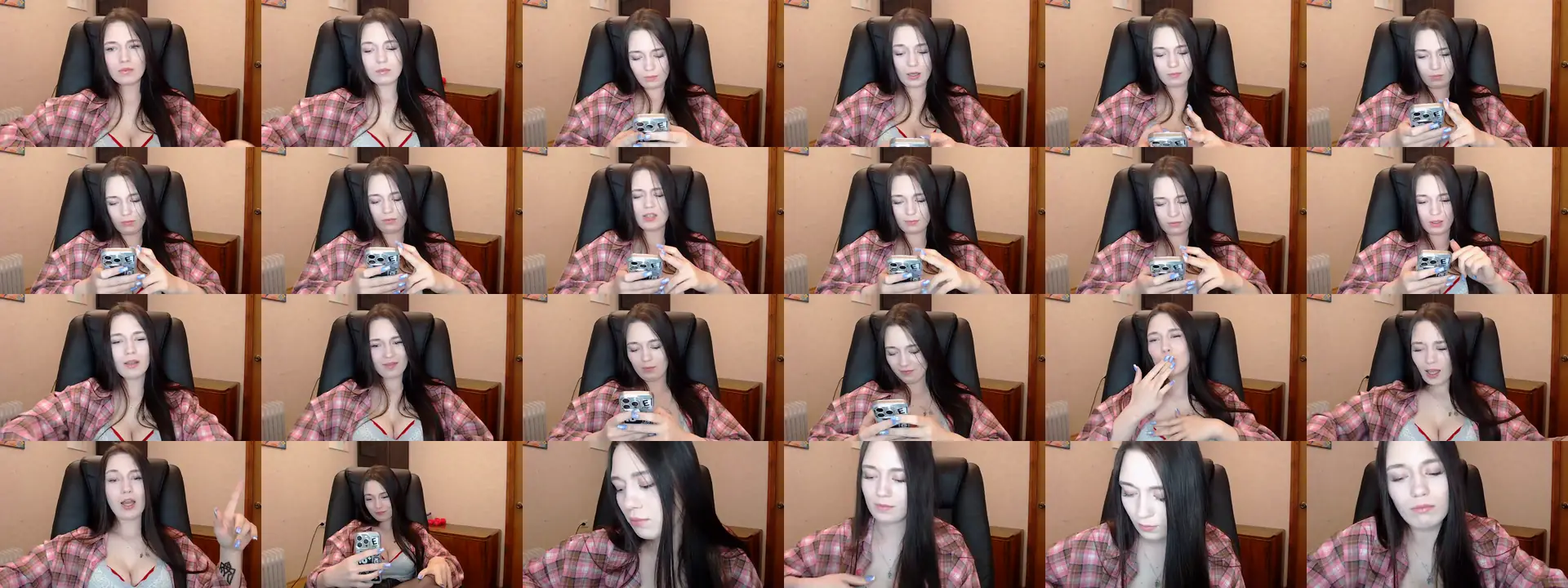 Be_beauty photo contact sheet