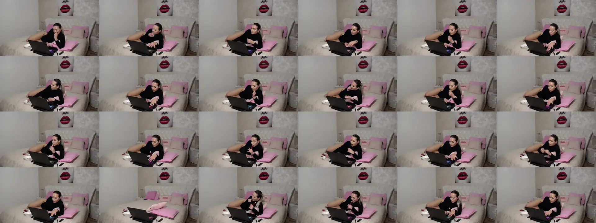 BlondeeFairy photo contact sheet