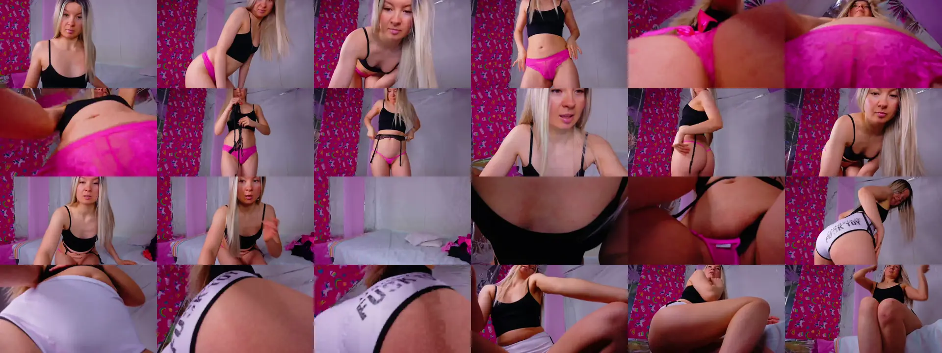 CheerleaderSqtwerk photo contact sheet