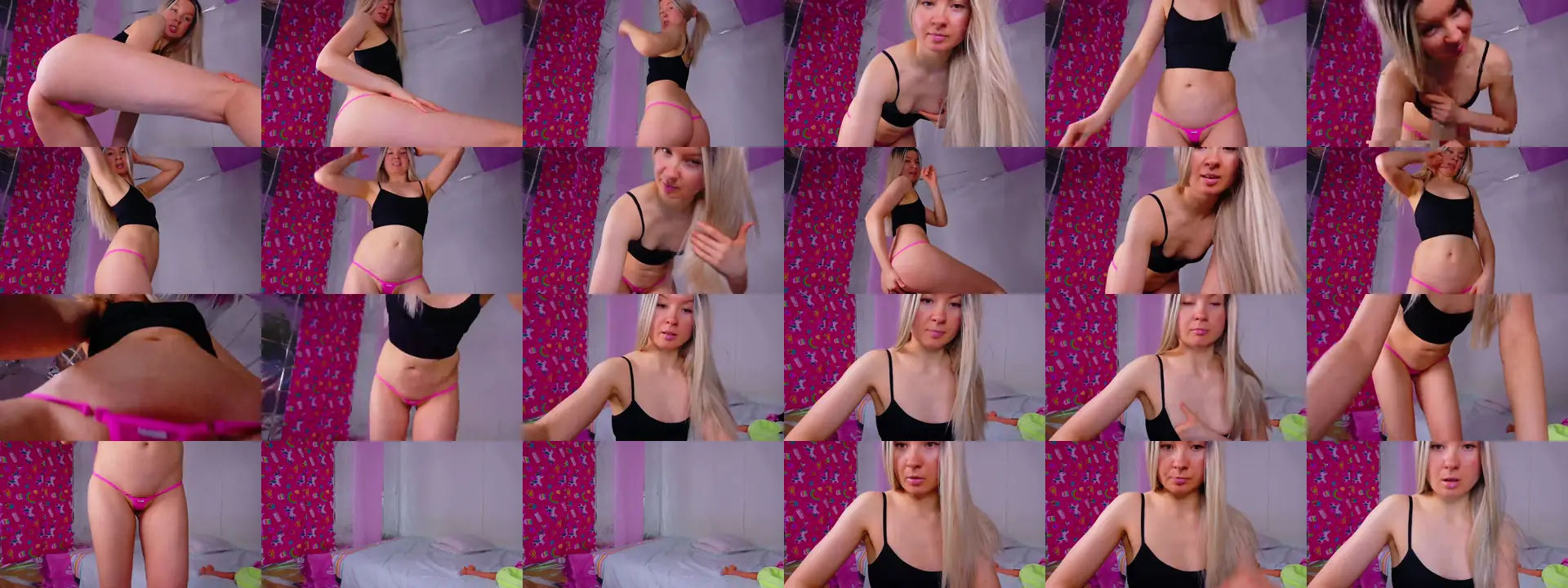 CheerleaderSqtwerk photo contact sheet