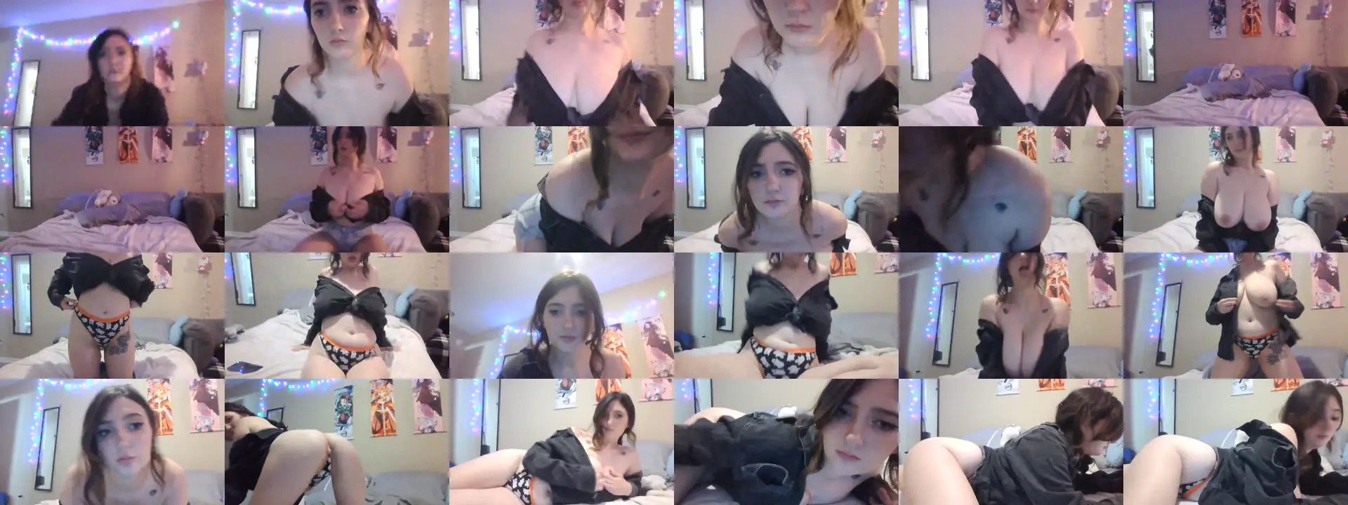 Dreamgirlali1 photo contact sheet