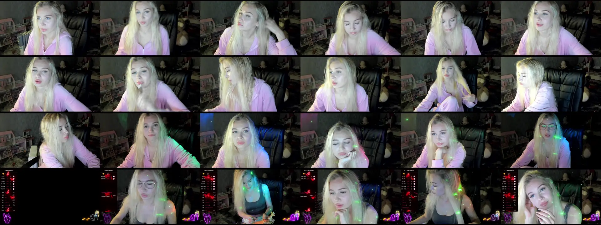 ElizabetStar photo contact sheet