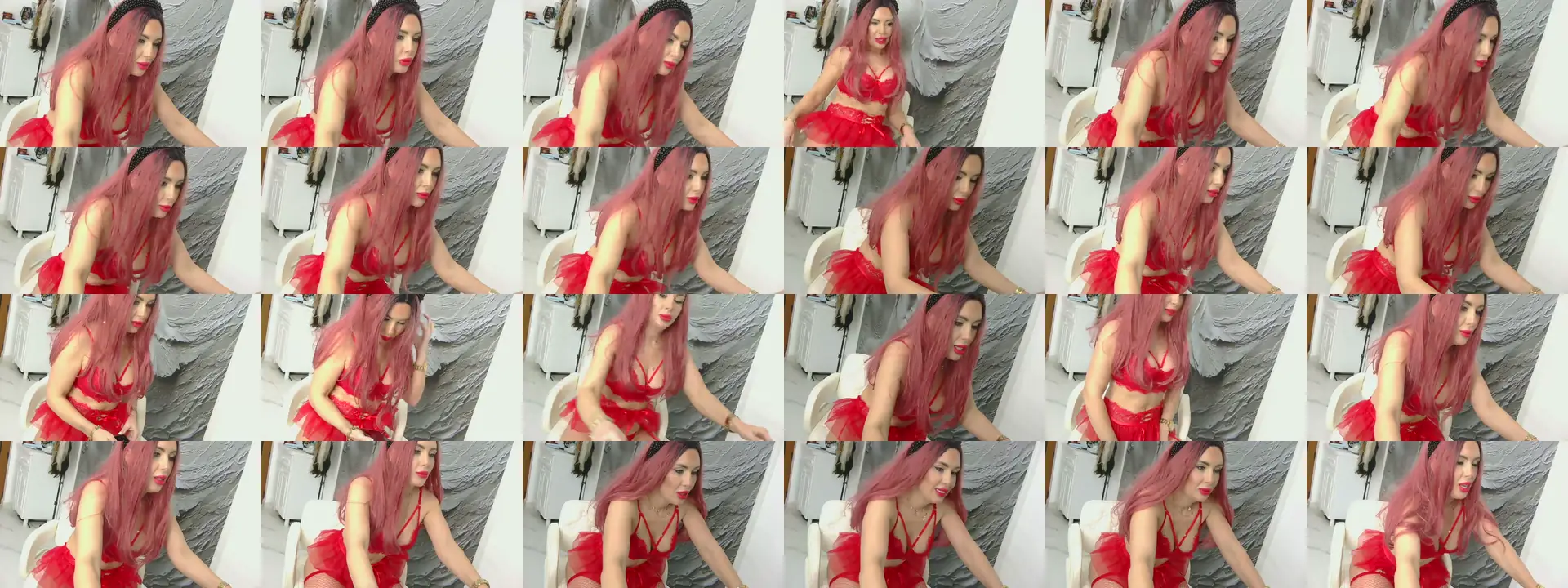 GlitterTits photo contact sheet