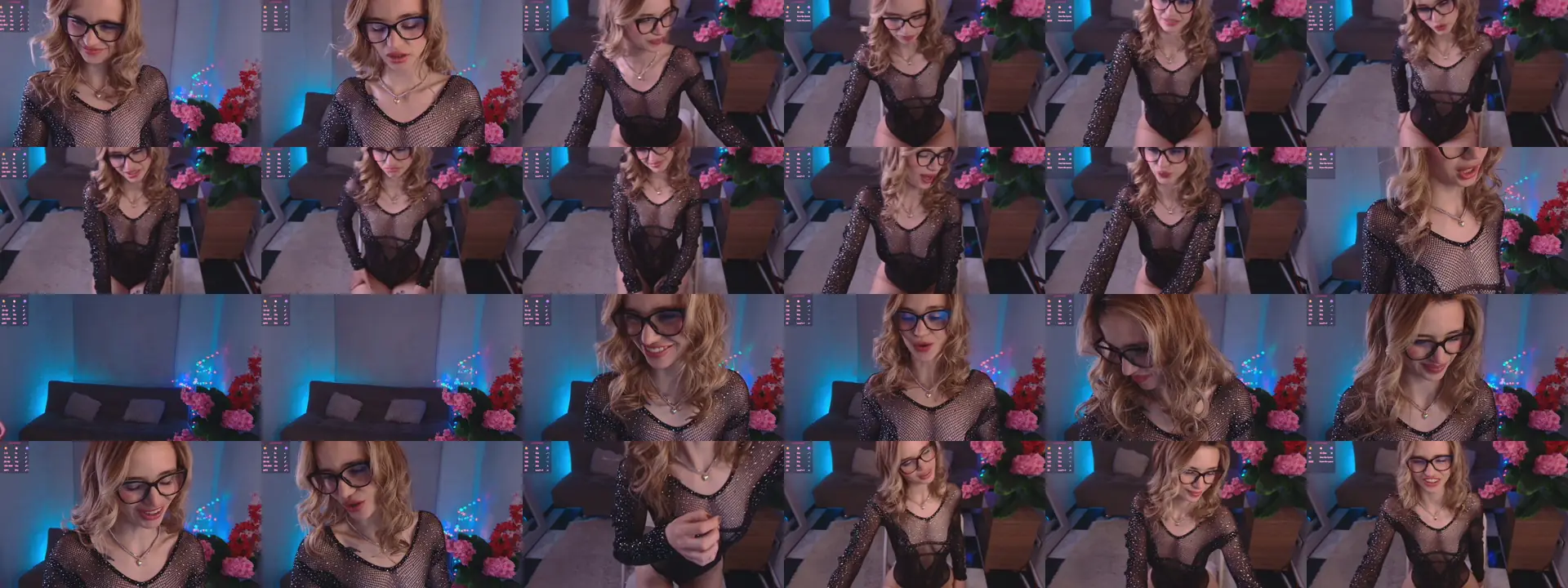 LucyPriincess photo contact sheet