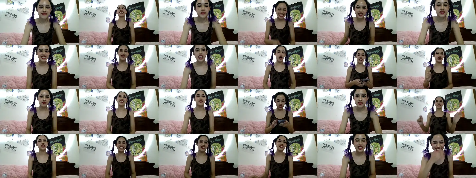 MilaMyBBG photo contact sheet