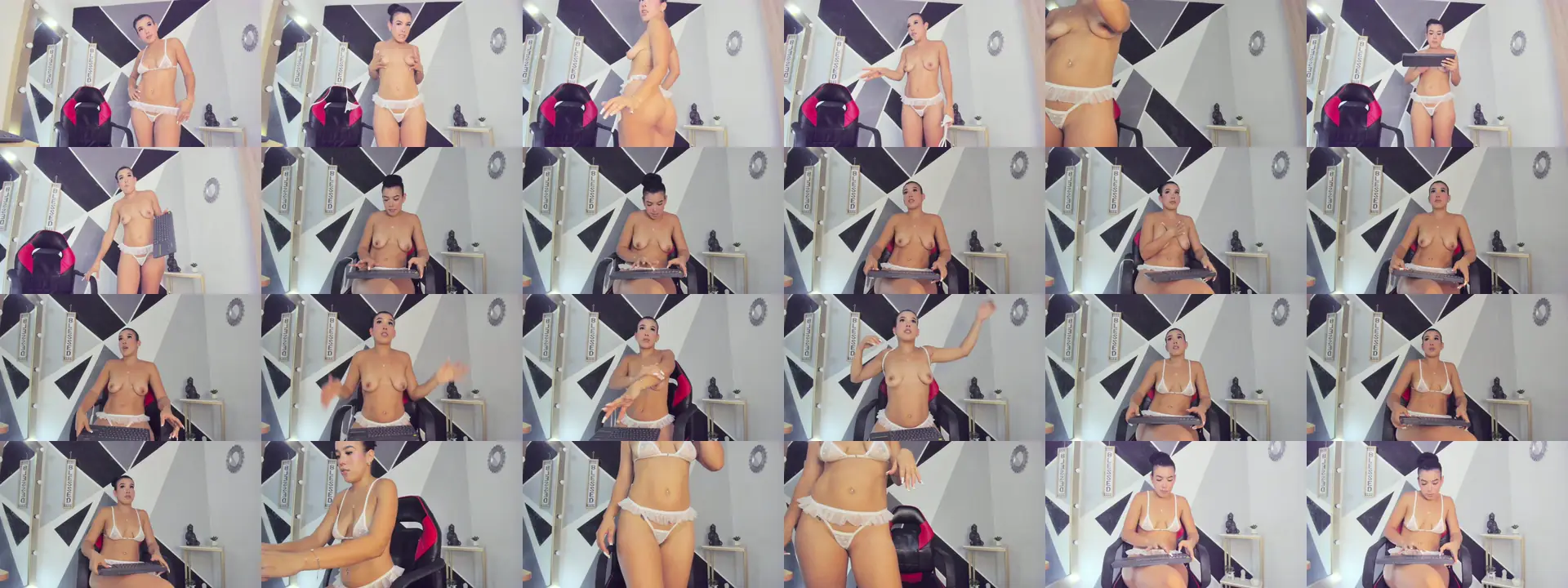 MissRose19 photo contact sheet
