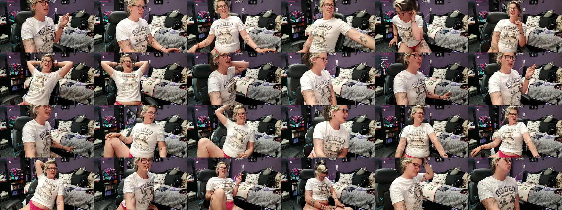 oddywithabody photo contact sheet