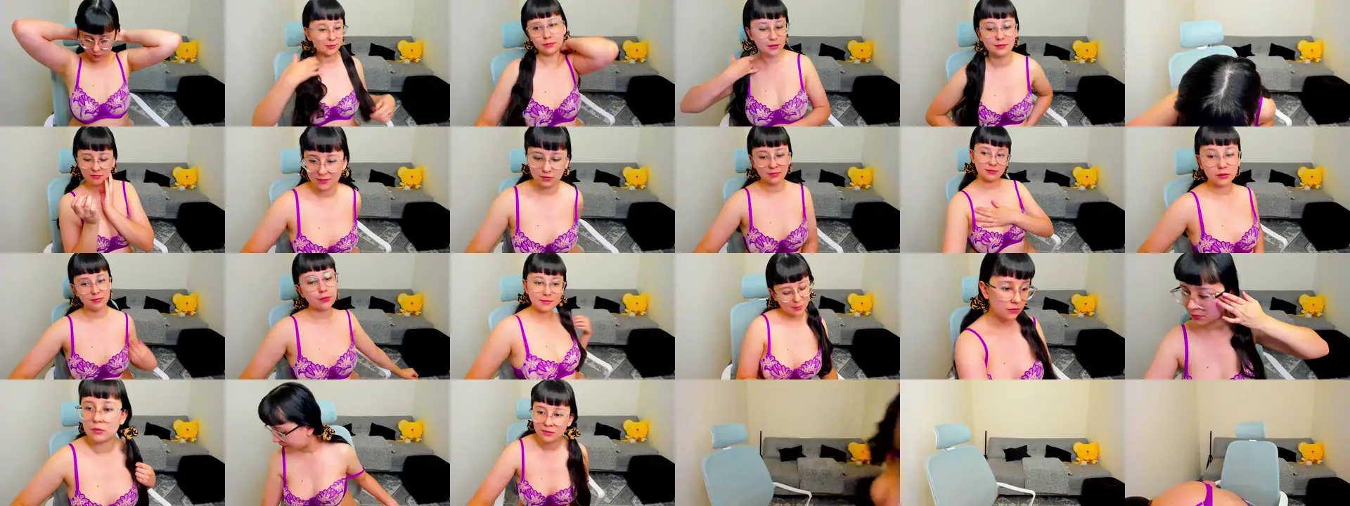 Paulette655 photo contact sheet