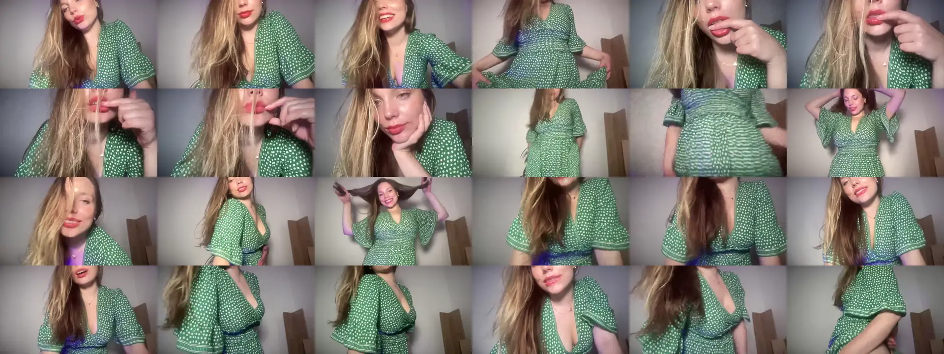 SabrinaGolden photo contact sheet