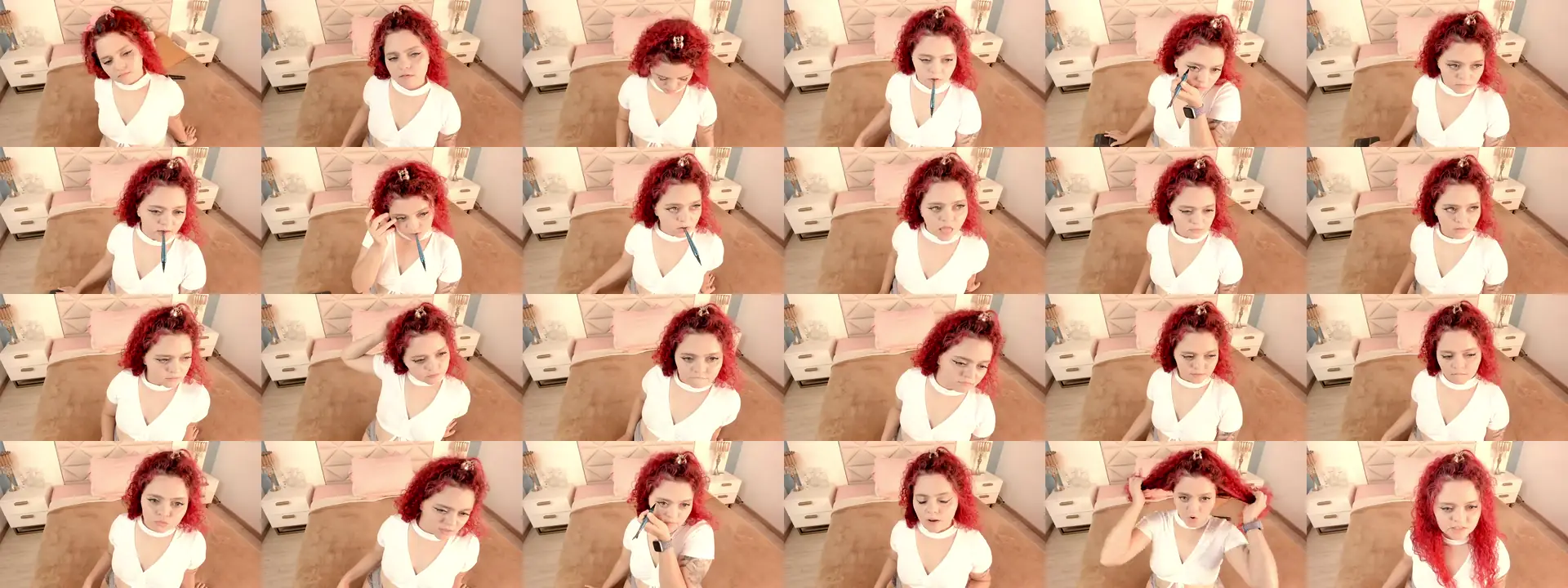 Twwiiggy photo contact sheet
