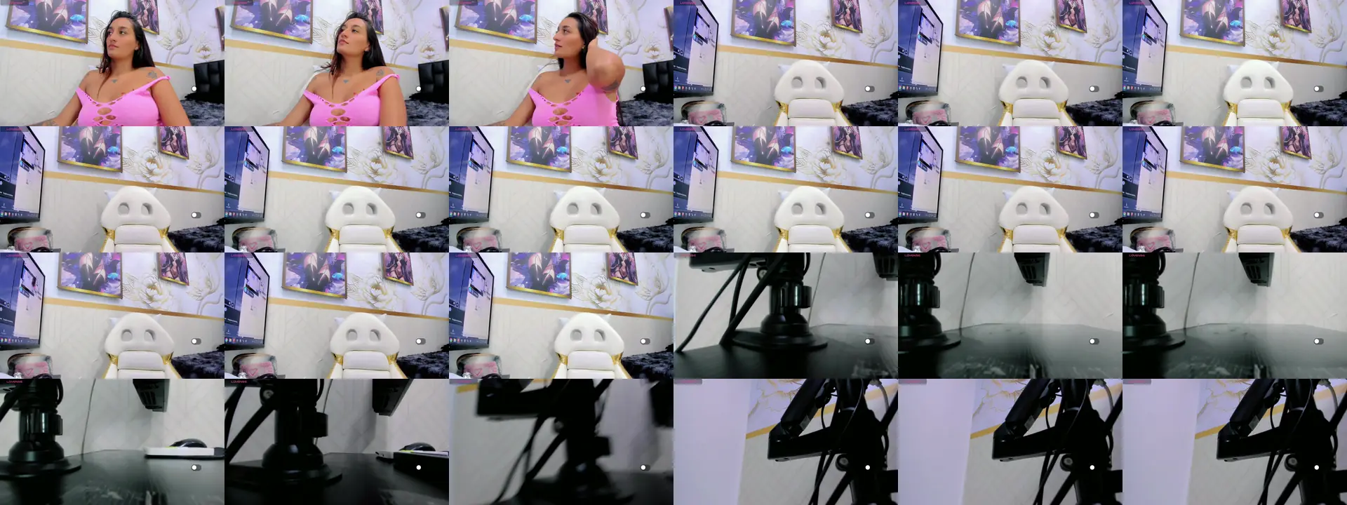 Amarantha_sweet photo contact sheet