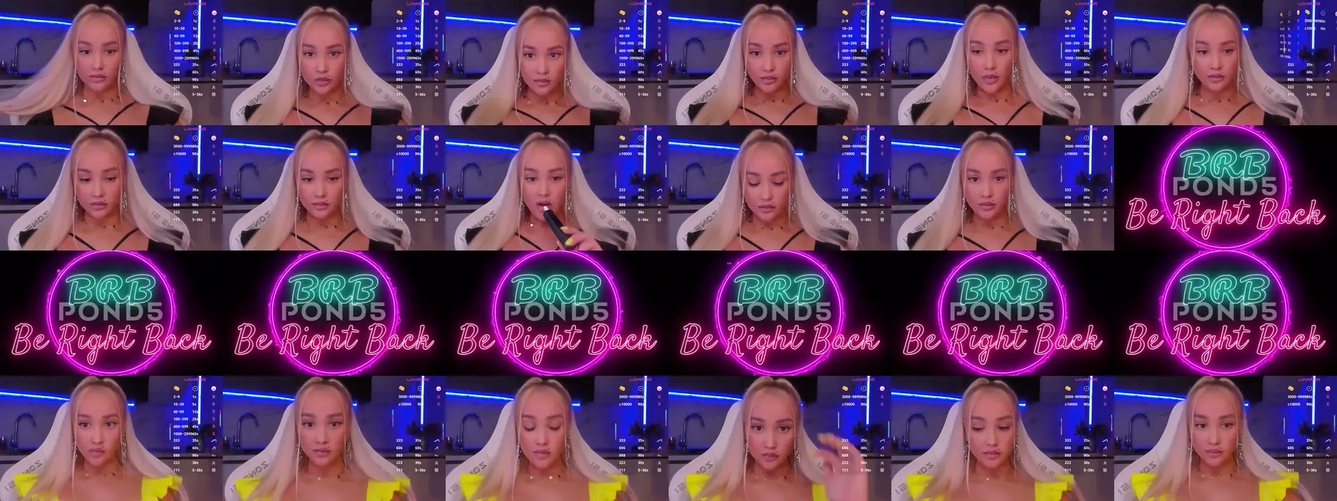 AnnaFoxy__ photo contact sheet