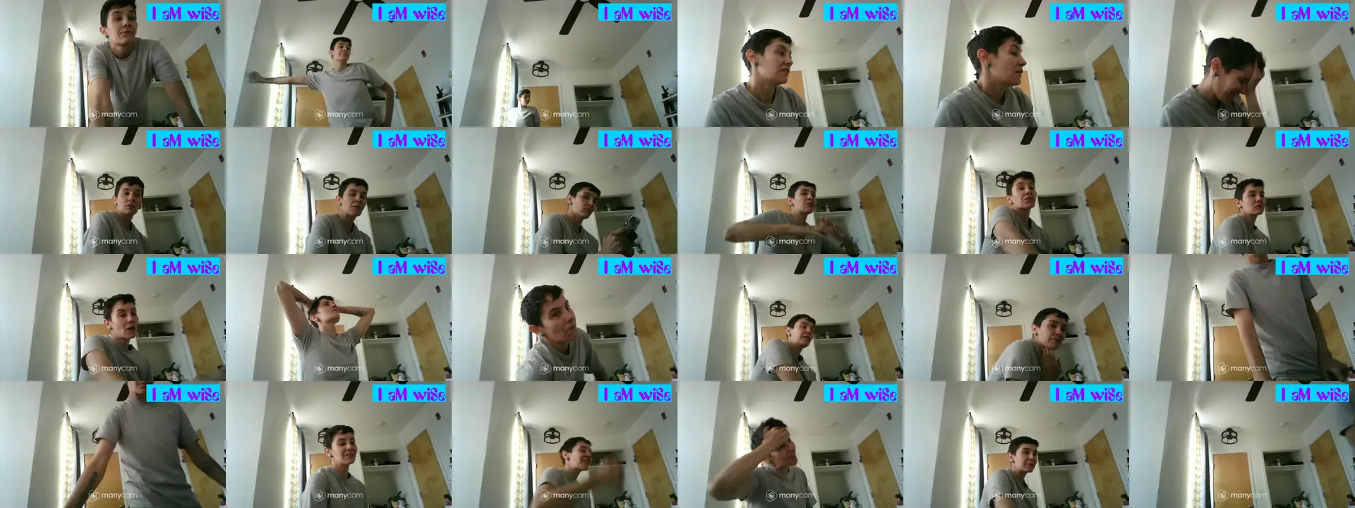 ARealBeing photo contact sheet