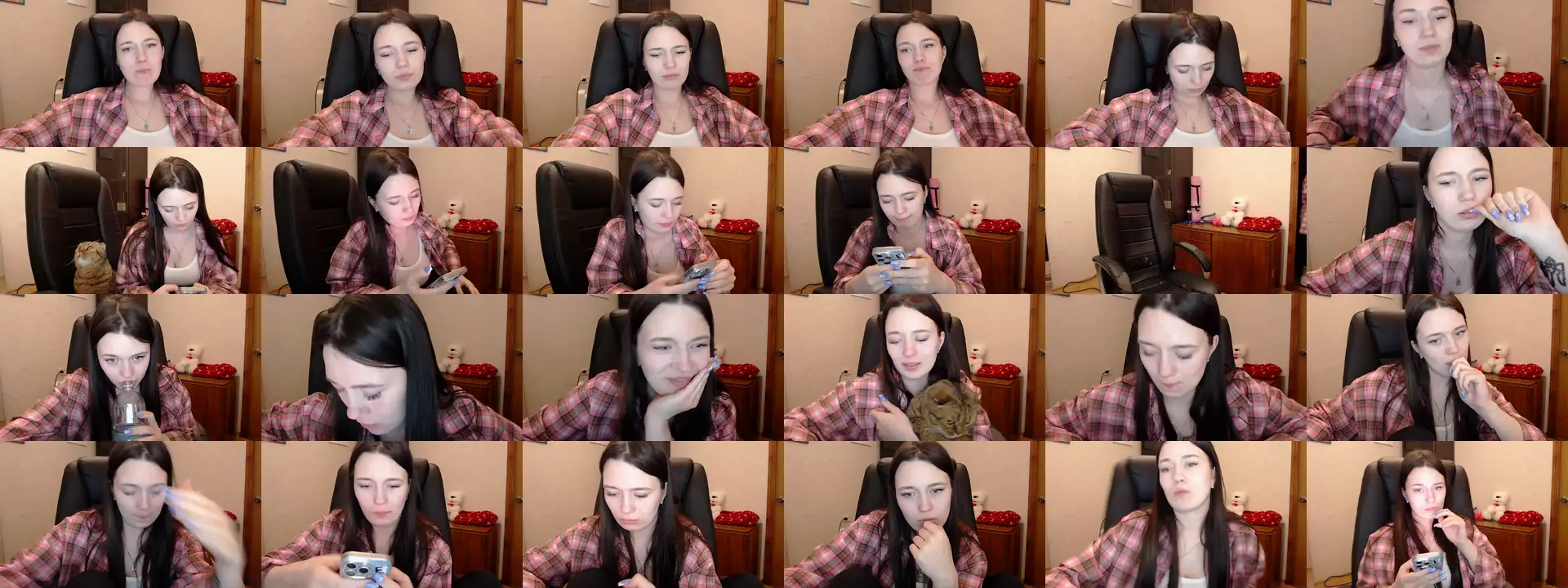 Be_beauty photo contact sheet