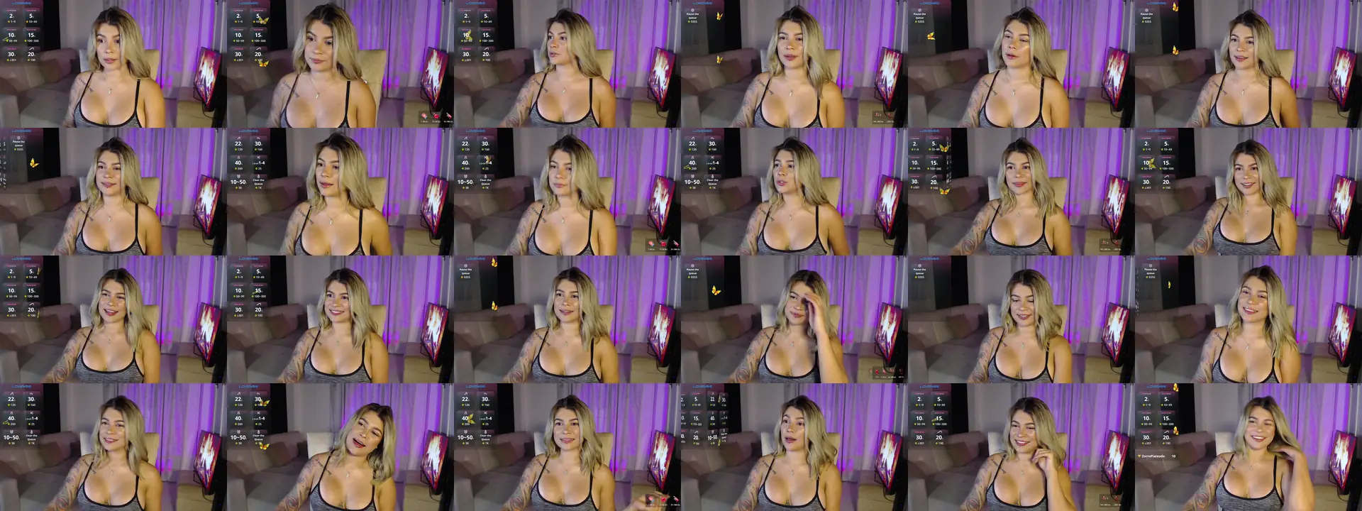 Bella_Davne photo contact sheet