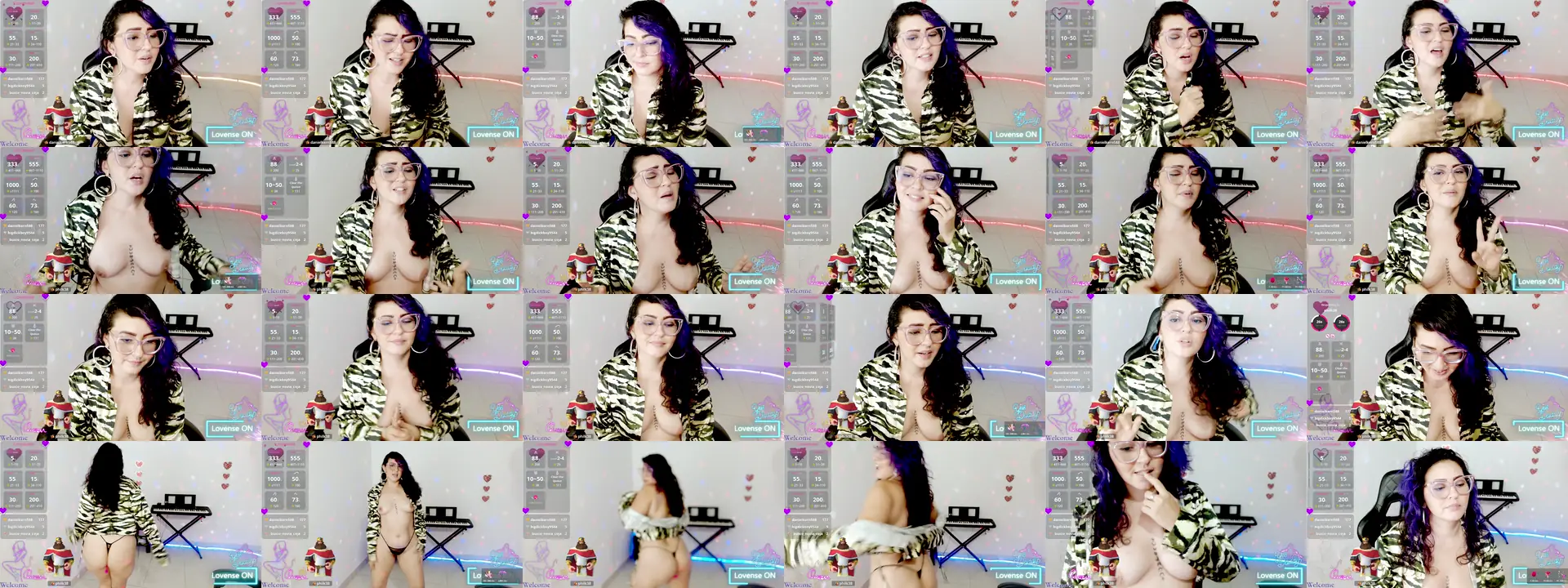 Blue_dance photo contact sheet