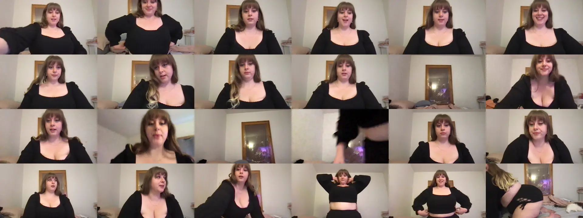 CaliGirl1 photo contact sheet