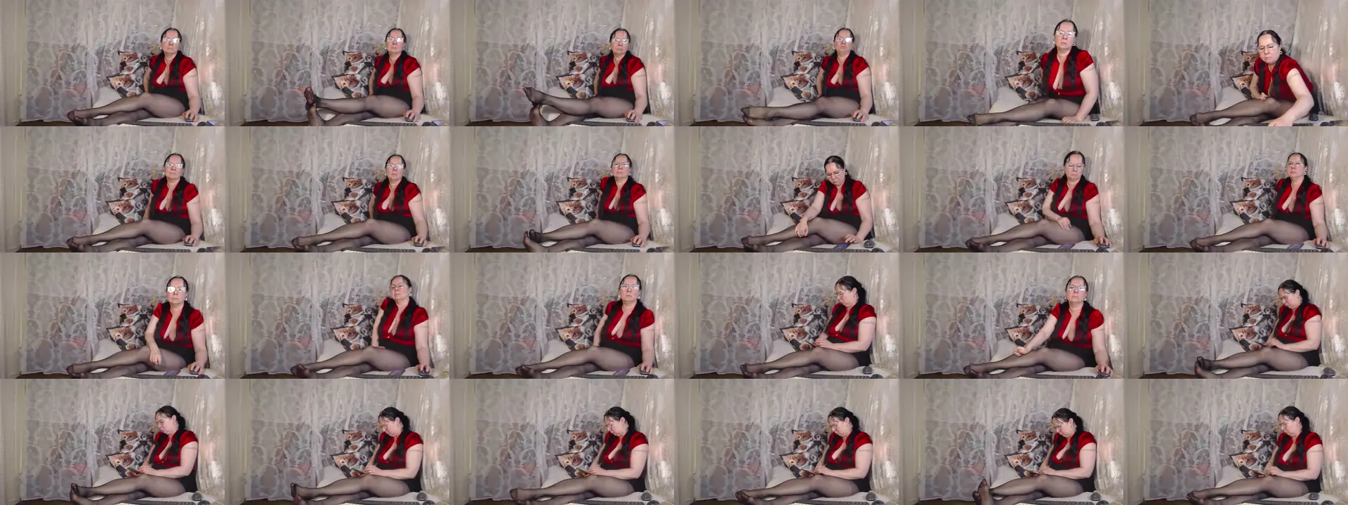 ErotikNatty photo contact sheet