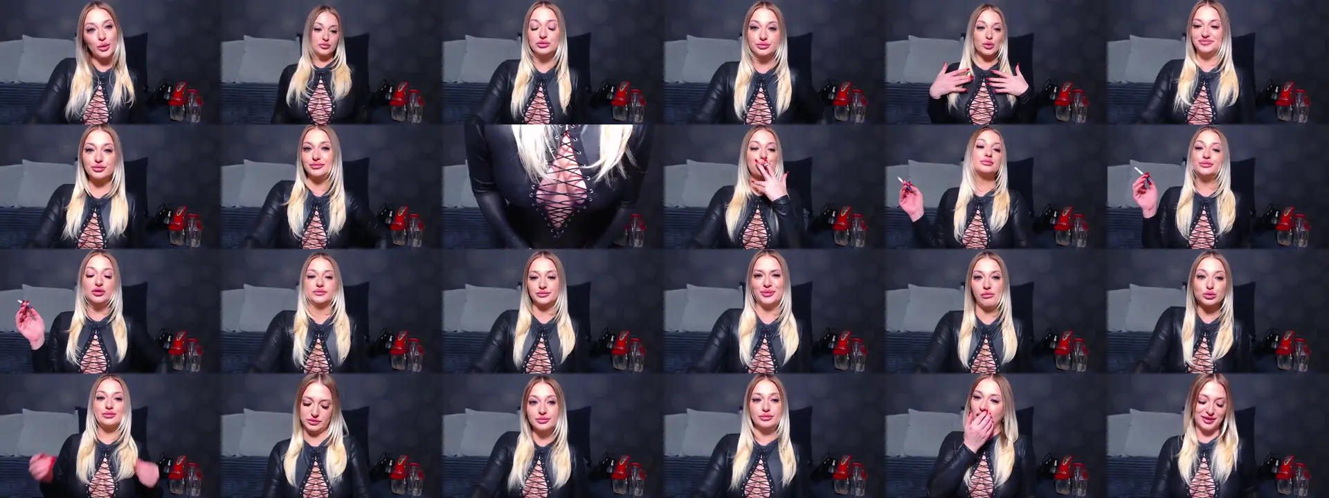 GodessJulia66 photo contact sheet