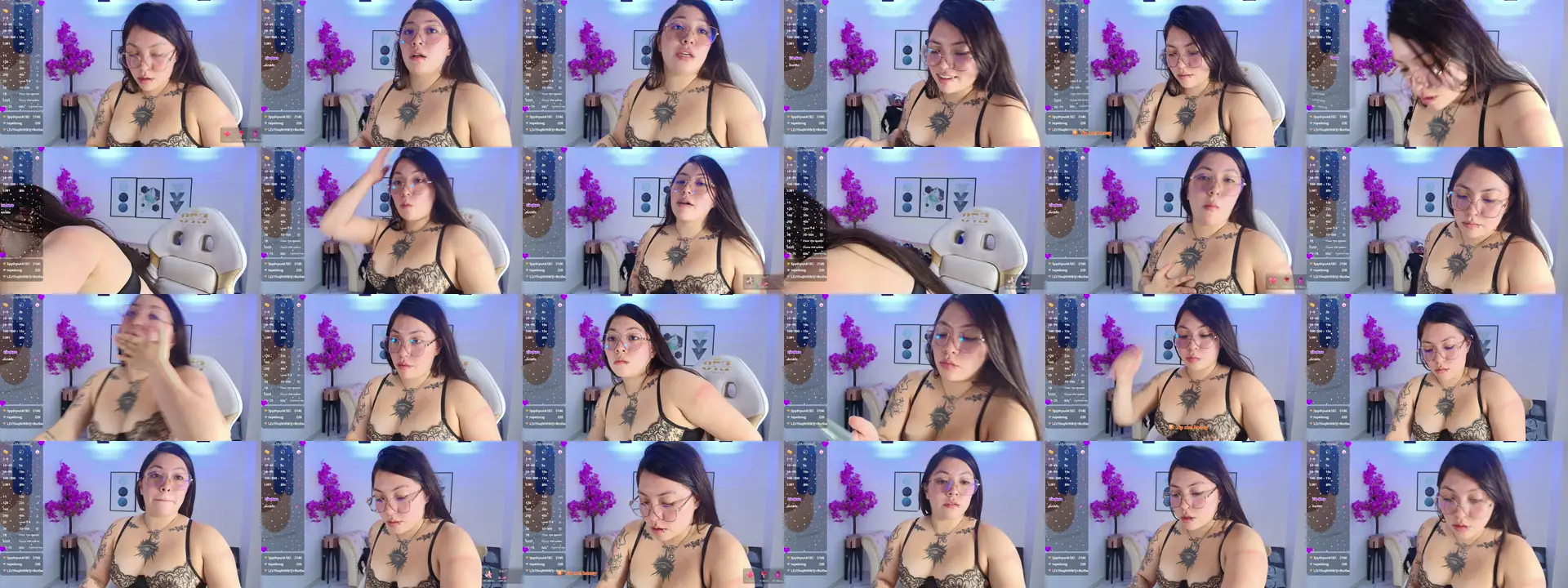 Isa_reel_ photo contact sheet