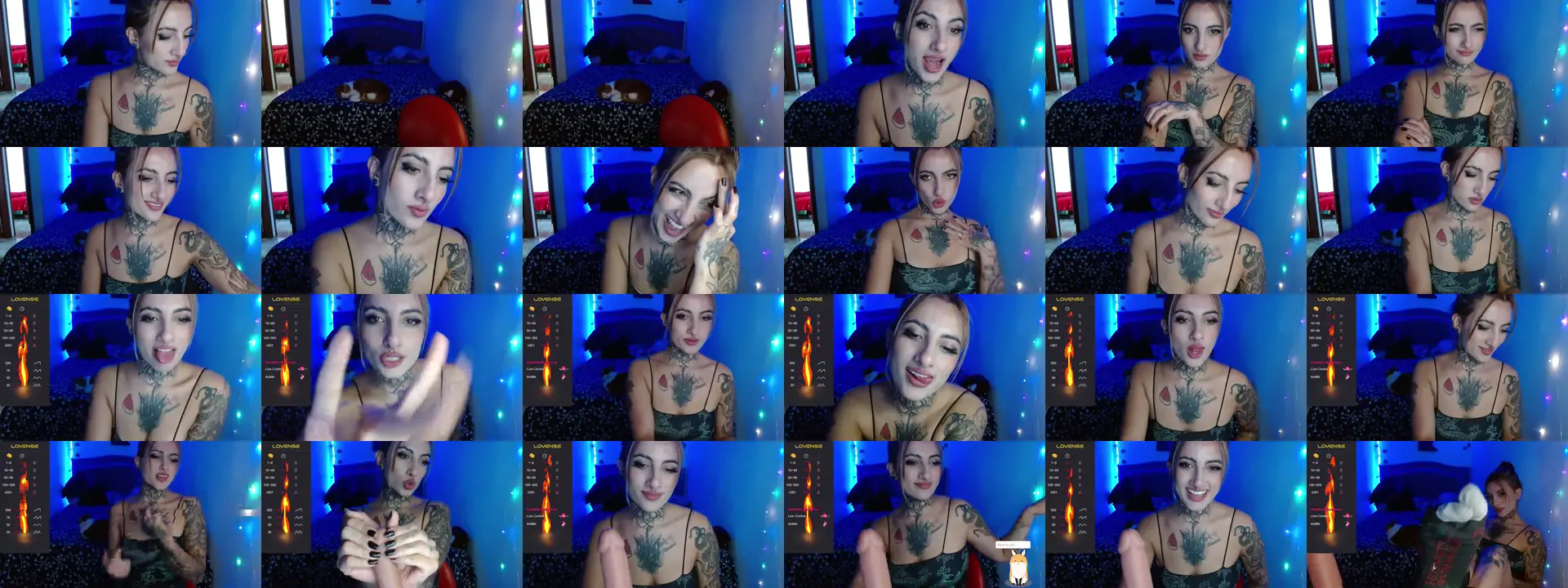 Lia_miss photo contact sheet