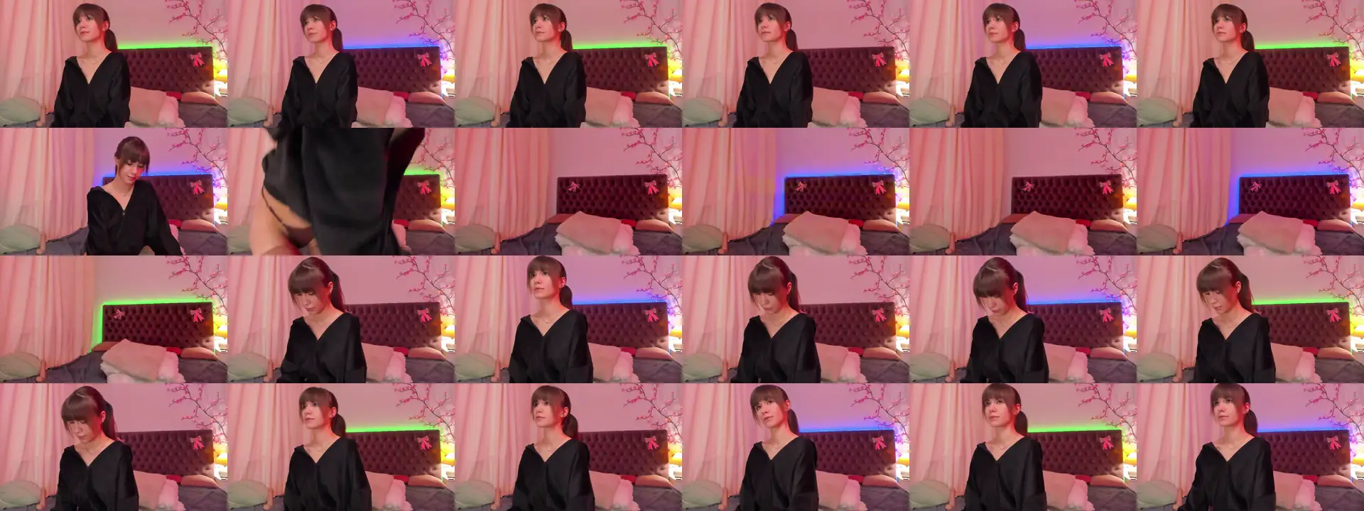 MilanaHots photo contact sheet