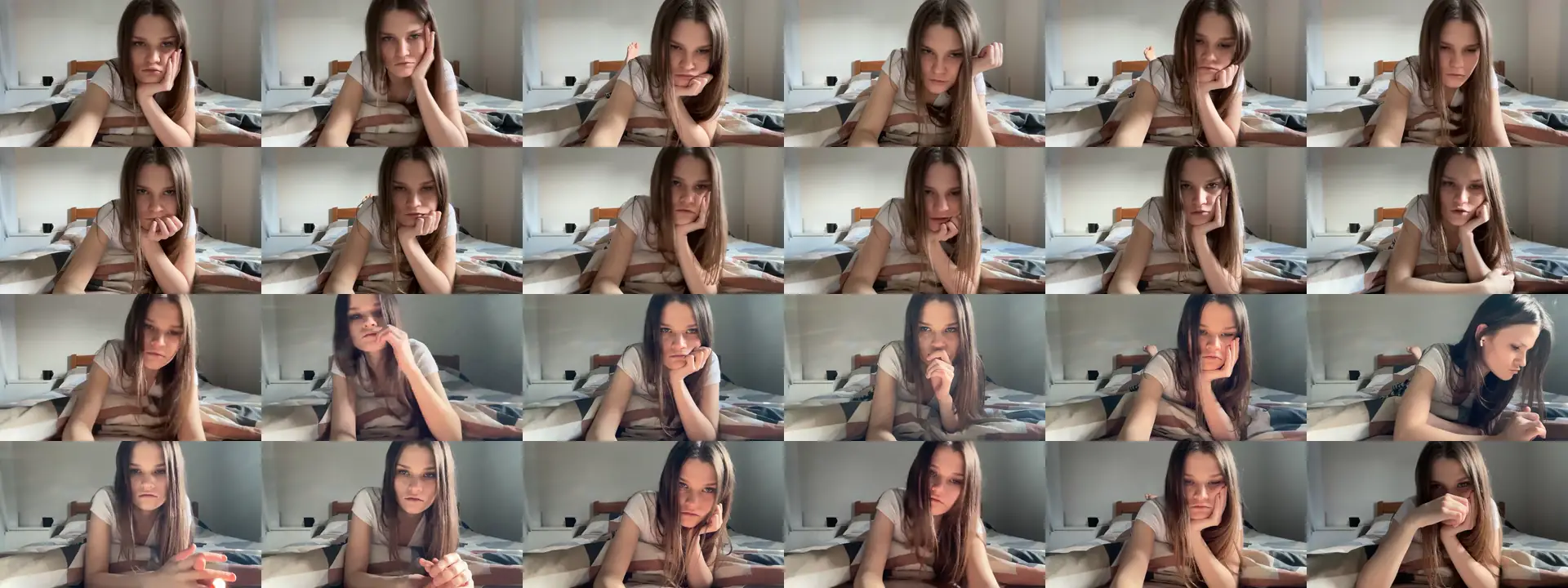 MilenaBliss photo contact sheet