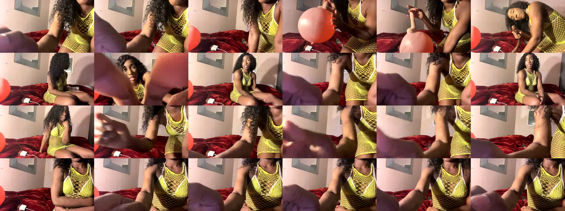 NubianQueen photo contact sheet