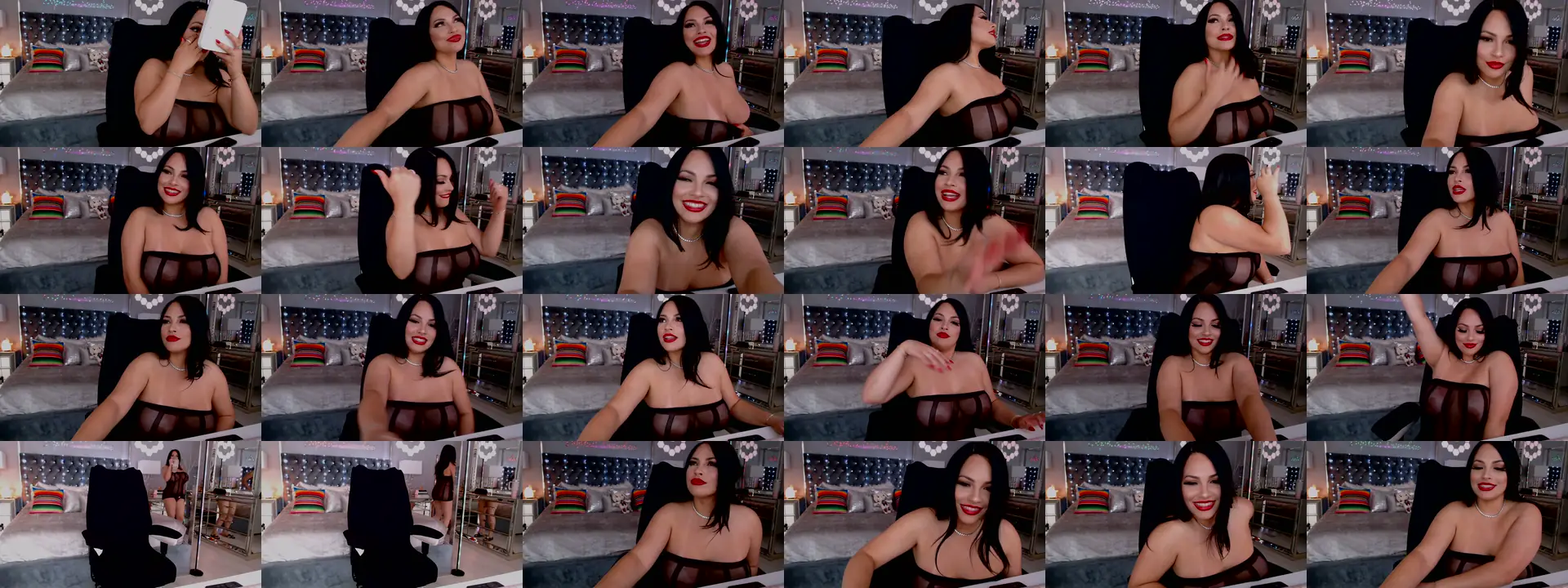Sophiasanchezxxx photo contact sheet