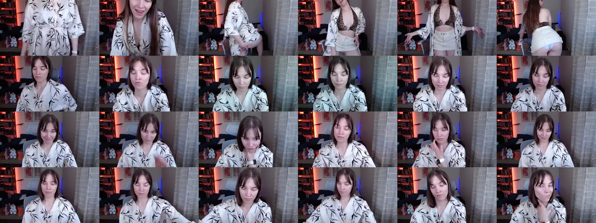 Xkenziexx photo contact sheet