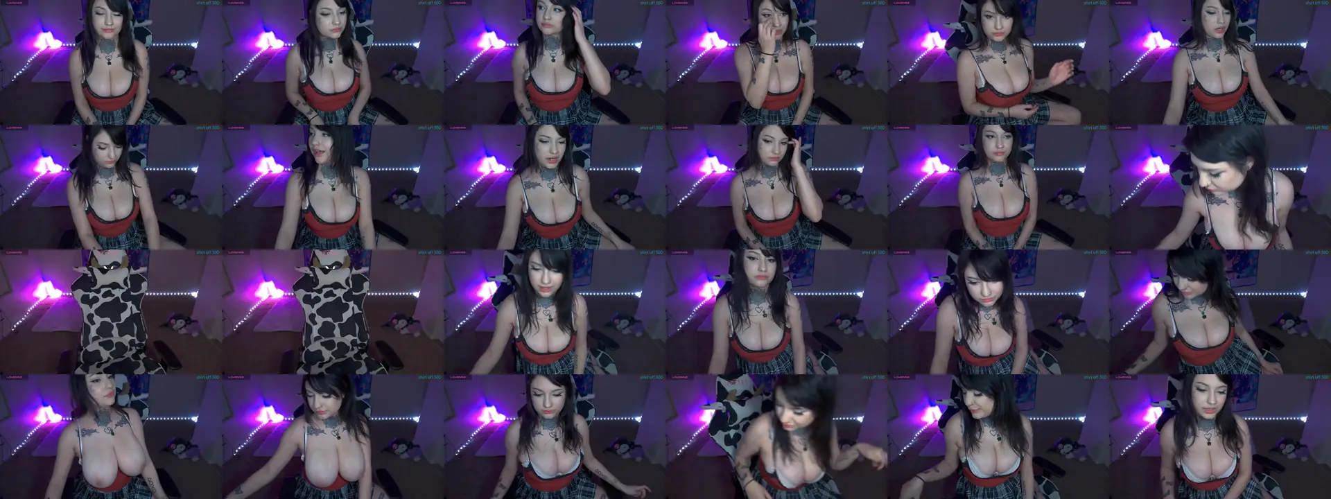 ClaireMoonx photo contact sheet